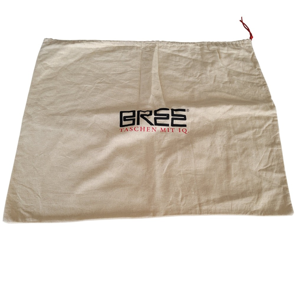 BREE Taschen Mit IQ Large Cotton Drawstring Dust Bag Cream Storage Pouch 19x15